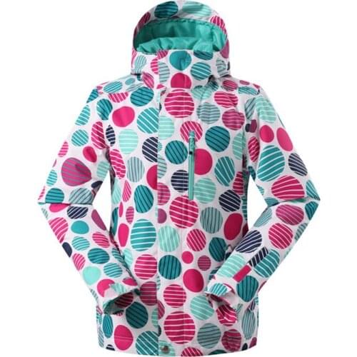 GSOU SNOW Winter Womens Ski Suit Outfoor Waterproof Warm Wear-resistant Windproof Single Board Ski jacket For Women Size XS-L