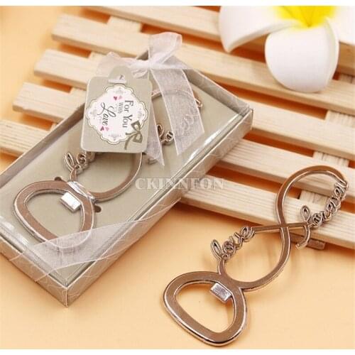 200Pcs/Lot Love Forever Bottle Opener Wedding Favors And Gifts Wedding Gifts For Guests Wedding Souvenirs Party Supplies