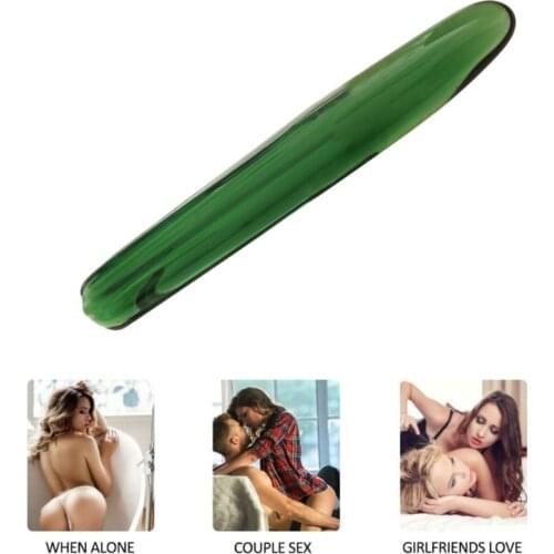 50LF Sex Pyrex Glass Dildo Artificial Male Genital Butt Plug Adult Masturbator Sex Toys for Women Girls Love