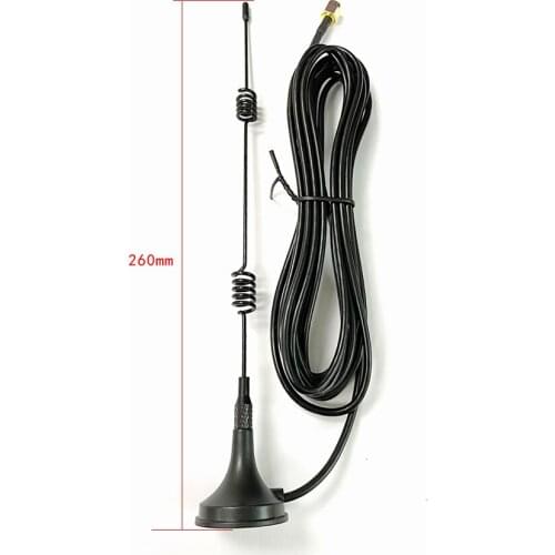 868MHZ/915MHZ/GSM Antenna Small Sucker Base Aerial 7dbi with 3meters Cable SMA Male Connector #2