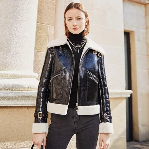 Amyenjoylife Women's Leather Jackets