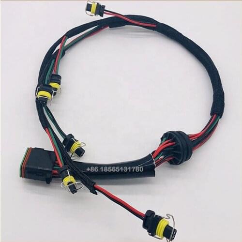 Free Shipping ! Fuel Injector Wiring Harness 222-5917 for C7 Diesel Engine Caterpillar CAT 325D 329D Excavator Cable 2225917
