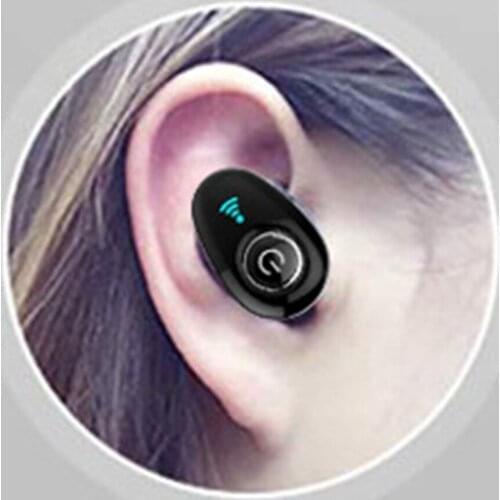 S650 Mini Bluetooth Earphone Wireless In-Ear Invisible Auriculares Earbuds Handsfree Headset Stereo with Mic for Phone