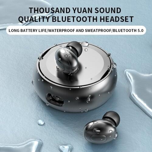 New Bluetooth Wireless 5.0 Headphones with Mic Sports IPX5 Waterproof TWS Bluetooth Earphones 9D Wireless Headsets Earbuds Phone