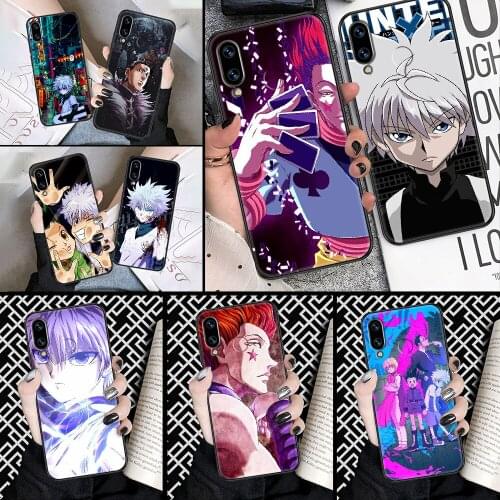 Hunter X Hunter Killua Zoldyck Phone case For Huawei Honor 6 7 8 9 10 10i 20 A C X Lite Pro Play black pretty hoesjes luxury