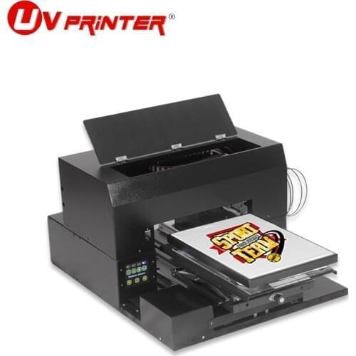 Multifunctional A3 T-shirt printer can print canvas bag/jeans/hoodie/clothing phone box PVC card various materials
