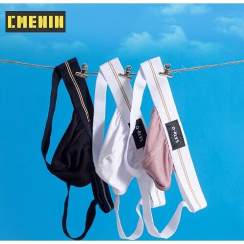 CMENIN Modal Breathable Underwear Men Thong Men Jockstraps New Arrival Male Underwear G String men Pouch Underwear Man OR6108