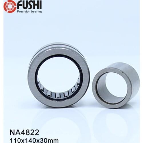 NA4822 Bearing 110*140*30 mm ( 1 PC ) Solid Collar Needle Roller Bearings With Inner Ring 4524822 4544822/A Bearing