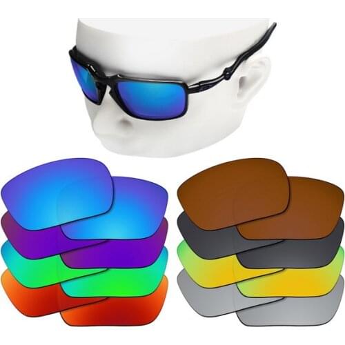 OOWLIT Polarized Replacement Lenses for-Oakley Badman OO6020 Sunglasses
