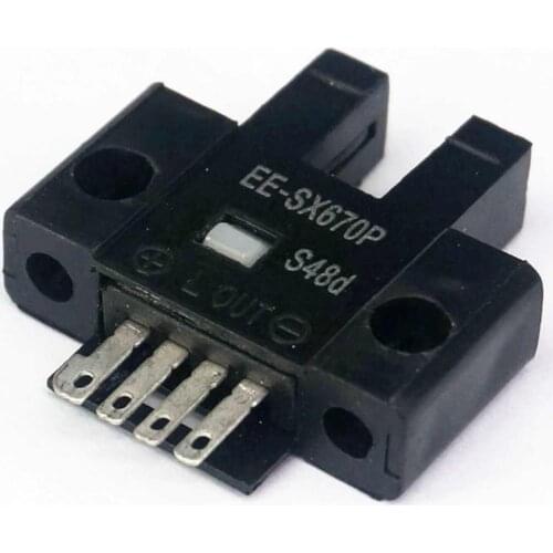PNP DC5-24V 50mA Slotted Optical Switch EE-SX670P 5MM Photoelectric sensor