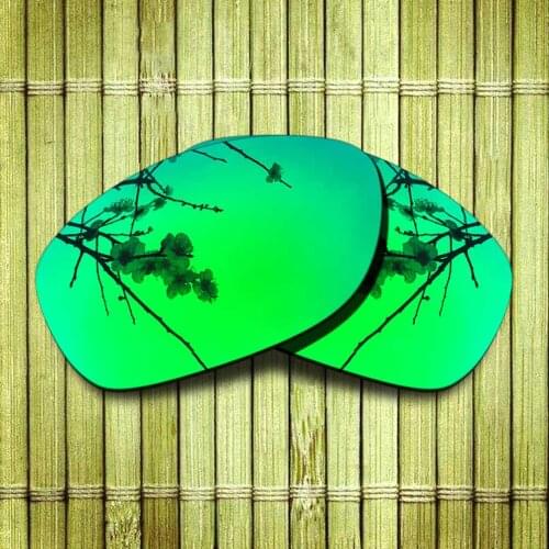 Polarized Replacement Lense For-Oakley Pit Bull Sunglasses Frame True Color Mirrored Coating - Green Options