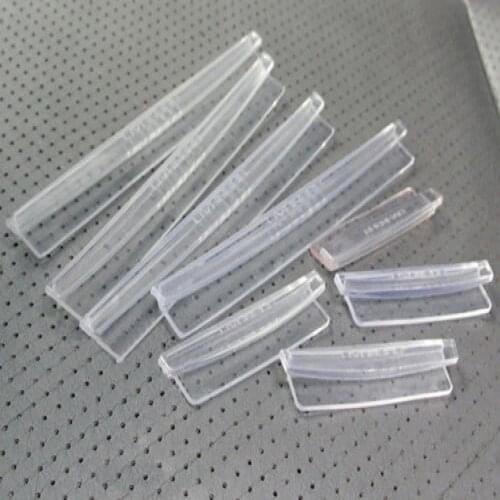 8pcs Car Door Edge Transparent Anti Scratch Protection Strips Rearview Mirror Anti-collision Protector Sticker Bumper
