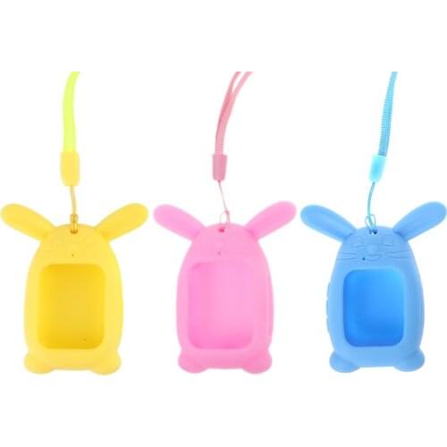 Cute Rabbit Silicone Pendant Sling Protective Cover For Q90 Kids Smart Watch