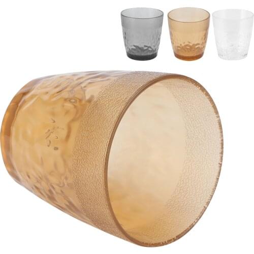 Drinking Glass Acrylic Cup Plastic Cups Reusable 200ml Drinking Cups for Home Party Office School