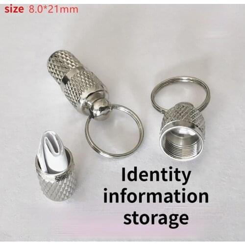 Pet Dog Supplies Pendant Anti Lost Dog Tag Pet ID Address Tag Collar Pendant Anti Lost Puppy Accessories Identity Card Capsule