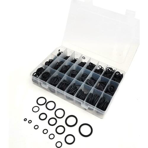 Universal 1200pcs Seal Ring Kit Nitrile Rubber O-Ring Gasket Sealing Ring Thickness 1.5mm 2.4mm 3.1mm