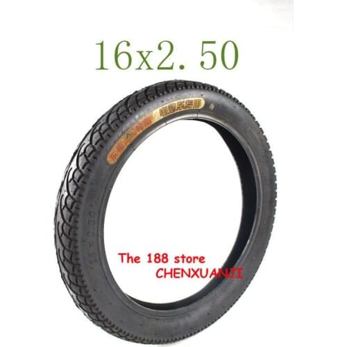 High quality 16x2.50 tire and inner tube Fits Electric Bikes (e-bikes), Kids Bikes, Small BMX and Scooters 16*2.5 tyre