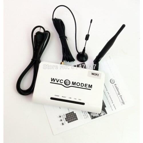 WIFI-MODEM-433MHz Monitors PV Power System by Collecting and Recording the Working Status for inverter 300 350W 600W 1200W 1400W