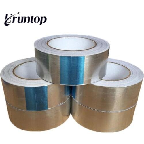 1PCS Width 10mm Heatshield Tape Length 20m Slivery BGA Aluminum Foil Tape High Temperature Tape