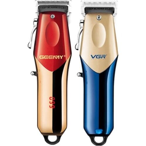 Cordless barber professional hair clipper taper lever hair trimmer cutter electric hair cutting machine haircut adjustable blade