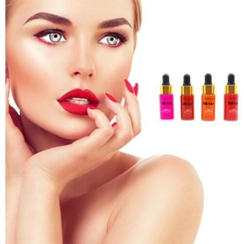 Korea BB Lip Essence BB Ampoule Lip care Gloss Dye Treatment 5ml Make-up Long-lasting Makeup Lip Mouth Stain Brand New Packaging