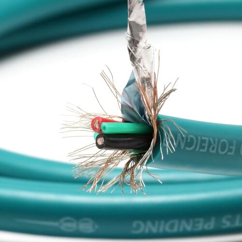 Yter Cross Patent hiend audio interconnect cable ,hifi audio video RCA signal wire