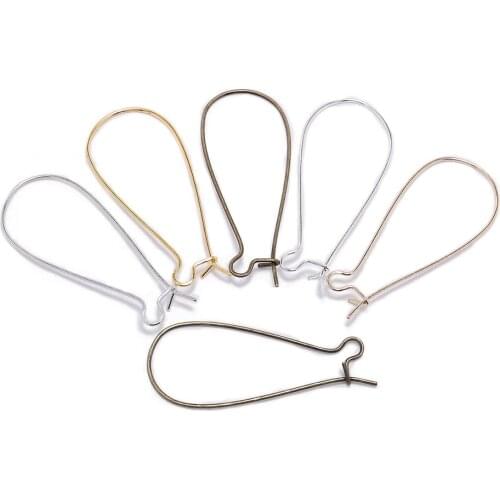 Ear Hook Zhu Dan Hook Earring Material Water Drop U-shaped Ear Hook Earring Line Diy Jewelry Accessories