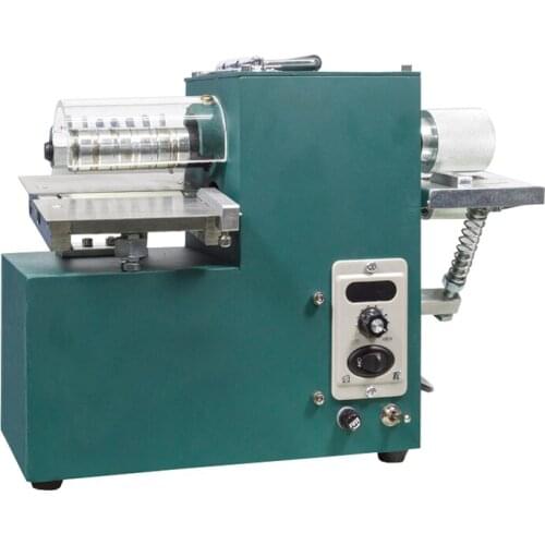 Leather Strip Belt Strap Cutting Machine with Edge Folding Leather Laminating Machine Handmade Leathercraft Cutting