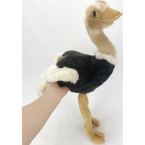 Lovely ostrich bird plush toy cartoon ostrich about 45cm soft doll kids toy decoration Christmas gift h1285