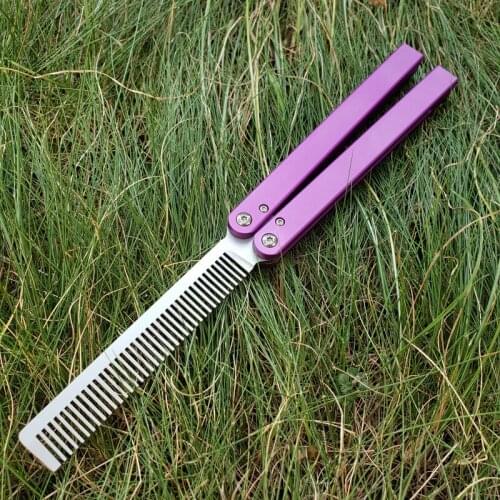 The One Multi Color Squid High End Integrated Aluminum Handle Comb Not Sharp Blade Tactical Outdoor Camp Hunt Tool Gift For Men