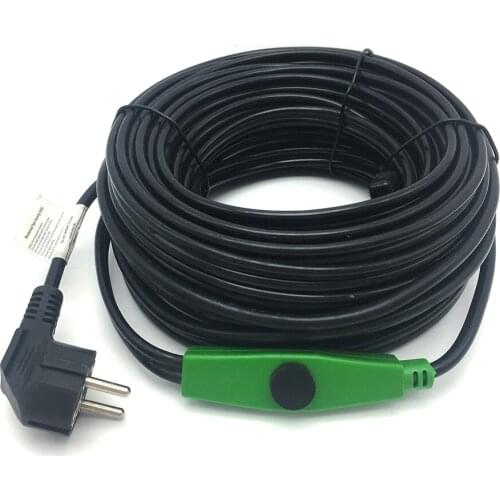 Low temperature self-adjustment of tropical snowmelt drainage pipe Frost protection of heating cable 16w/m