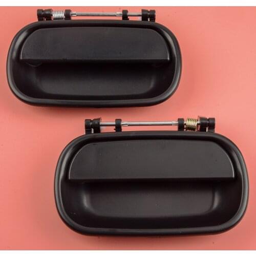 1 Pair Car Front Left & Right Outer Door Handle Fit for ISUZU NPR NPR-HD NQR NRR 1995-1997 1998 1999 2000 2001 2002 2003-2007