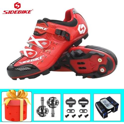 Professional Mountain Bike Shoes Add Pedals Breathablemen Cycling Sneakers Self-locking Riding Bicycle Flat Shoes Mtb Footwear