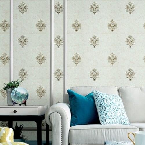 Luxury Modern Simplicity 3D Wallpaper Jacquard Home Decoration Wallpaper Background Decorative Non-woven Paper Living Room 7702