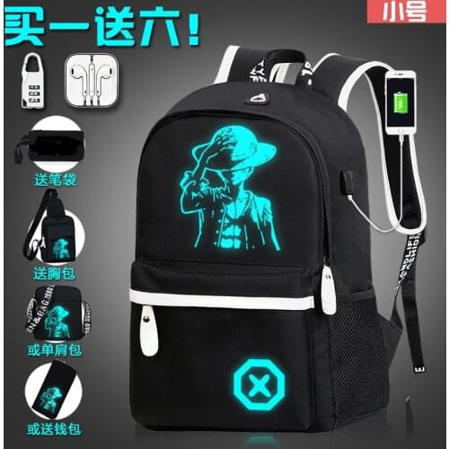 Luminous Music school bags For Boys&Girls Student Laptop backpack USB Charging Travel Mochila for teenage girls Sac A Dos