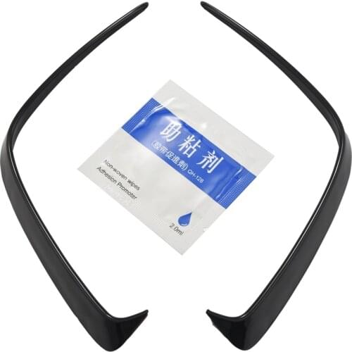 Bright Black Rear Bar Wind Knife Modified Decorative Exterior Car Stickers Suitable For Mercedes-Benz A-Class W176 A200 A250 A45