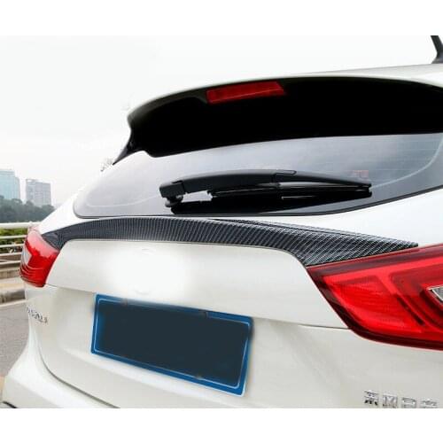 1pc for Nissan qashqai 2016-2017 Trunk Bright.Tail Decorative strip Trim sticker