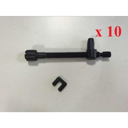 10sets Chain Adjuster Screw Tensioner Fit for Chainsaw 4500 5200 5800 45CC 52CC 58CC