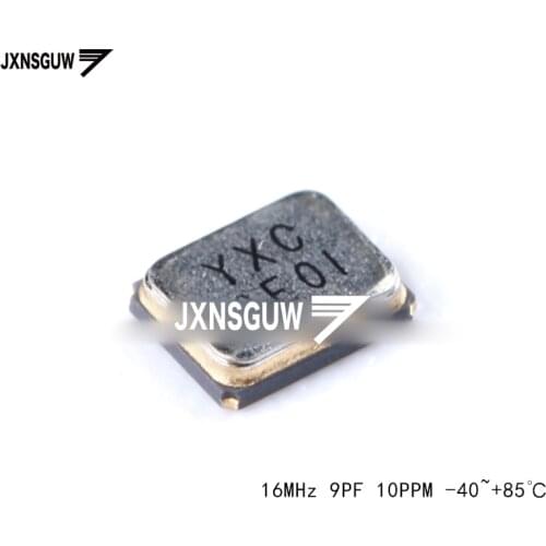10PCS SMD passive crystal oscillator/YSX211SL 16MHz 9PF 10PPM X201616MLB4SI/2016_4P