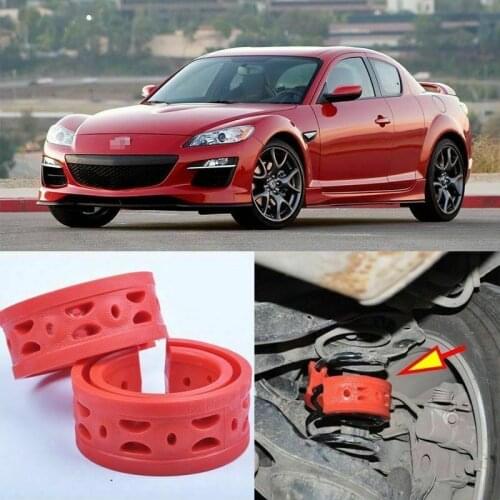 2pcs Rear Air Suspension Shock Bumper Spring Coil Cushion Buffer For Mazda 8