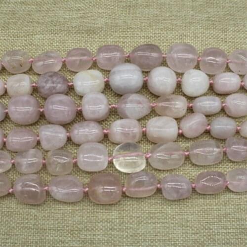 10-20MM 20Pcs 100% Natural Pink Crystal Block Rough Raw Material Jewellery Accessories Findings Jewelry Loose Beads