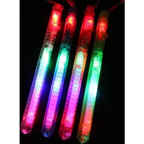 Children Electronic Colorful Fluorescent LED Flash Glow Light Stick Concert Party Props Kids Toys
