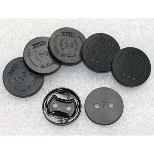 Diameter 30mm ID double hole patrol tag TK4100 patrol point EM4100 inspection tags