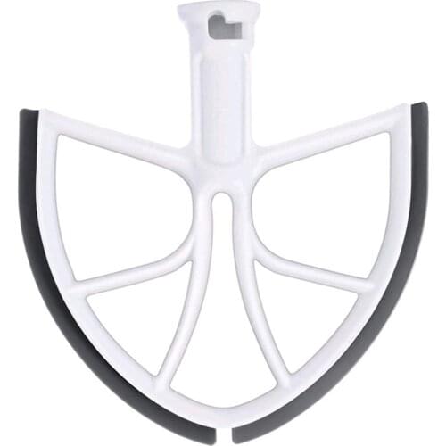Flex Edge Beater For KitchenAid Mixer 6 Quart Bowl-Lift Stand Mixer Bowls, Flat Beater Blade With KFE5T Flexible Silicone Edges