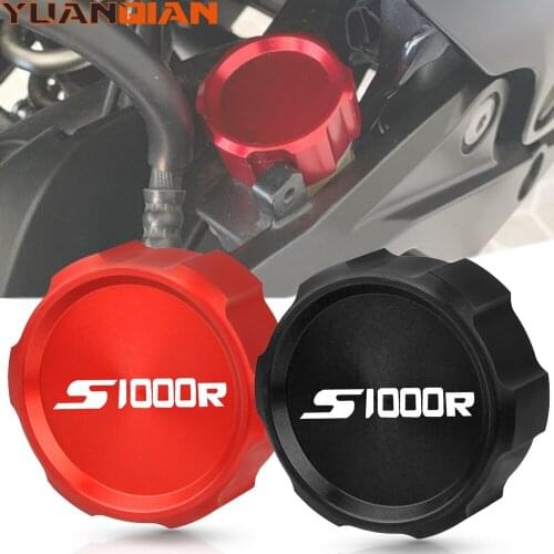 Rear Brake Fluid Tank Reservoir Cap Oil Cup Cover For BMW S1000R S1000 S 1000 R 1000R Motorcycle CNC Aluminum Accessories parts
