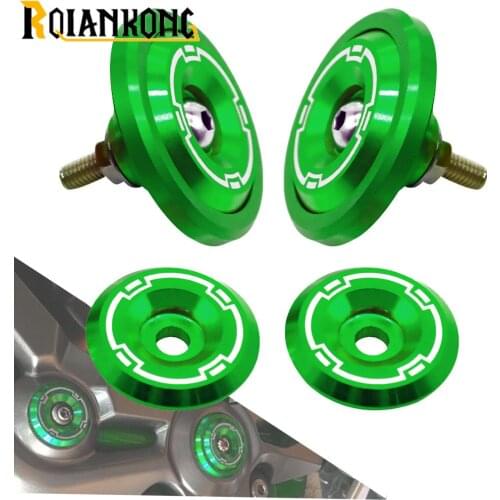 Motor Plug Bolt Screw Cover for Kawasaki z900 2017 2018 Body Decoration Aluminum Screw Frame Hole Cover Frame Hole Cap Cover