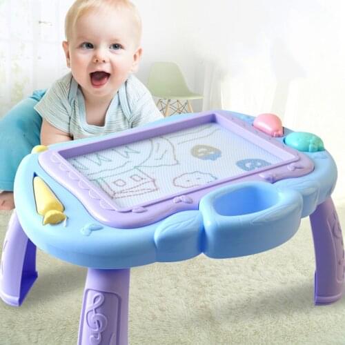 Multifunctional Magnetic Drawing Board Toy Children Diy Drawing Graffiti Game Boy And Girl Puzzle Game Writing Board Kid Toy