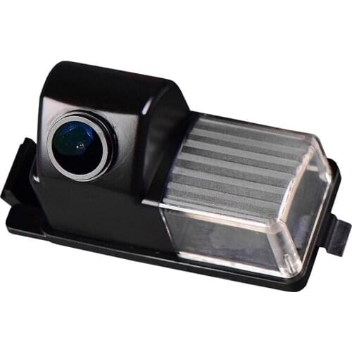 NEW-New Car Reverse Rear View License Plate Light Parking Back Up Camera CCD for Nissan