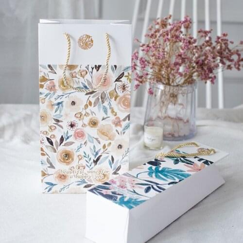 New Arrive High-end wine tote bag gift bag wine champagne packaging bag Party celebration 10pcs/lot free shipping