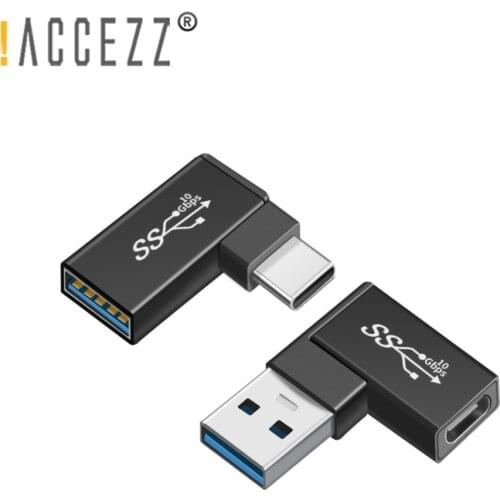 !ACCEZZ USB 3.0 to Type C OTG Adapter USB C 3.1 to USB A Connector For Macbook Pro Air Samsung S20 S10 Huawei P30 USBC Converter